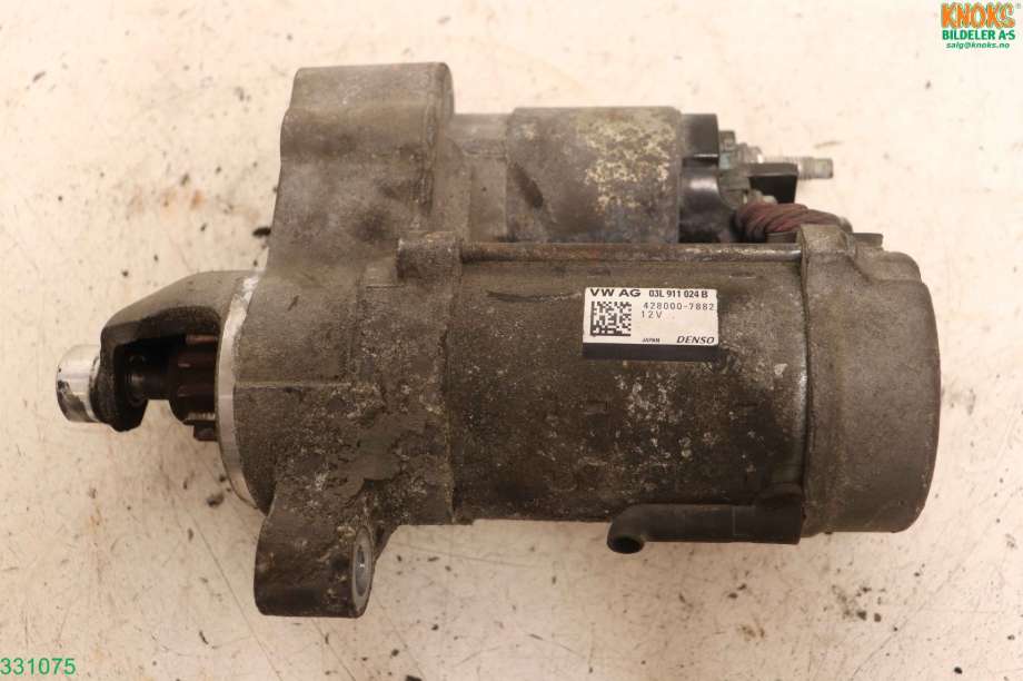 Starter diesel til Audi A6 2011-2014 (Type IV, Fase 1) (C7) (C7) (AUDI|03L 911 021 E|)