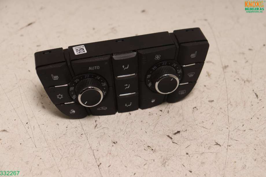 Varmeapparat betjening til Opel Astra J 2010-2015 (OPEL|13435144|)