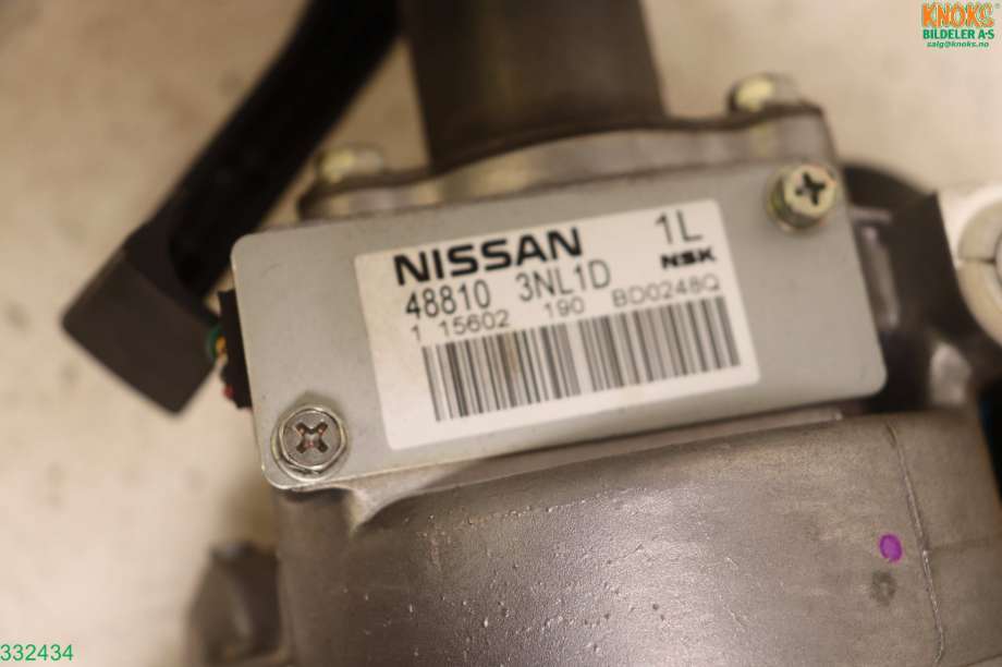 Rattaksel elektrisk servo til Nissan Leaf 2011-2017 (Type I)  (NISSAN|488113NL1D|)