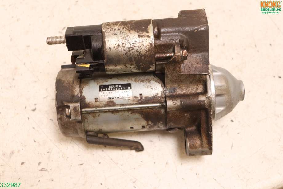 Starter diesel til Isuzu D-Max 2017-2020 (Type II, Fase 2) (Isuzu|8982482712|)