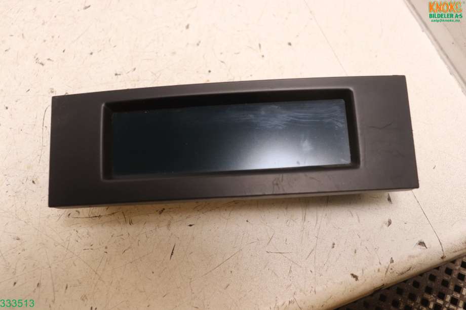 Multimedia display (MCU - Media Controller Unit) til Peugeot 3008, 2009-2016 (Type I)  (PEUGEOT|96766555380)