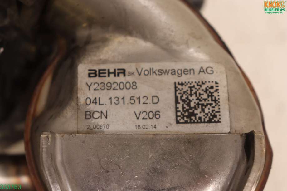Eksos diverse til VW Golf VII 2012-2017 (Fase 1)  (VOLKSWAGEN|04L 131 552 DB|)
