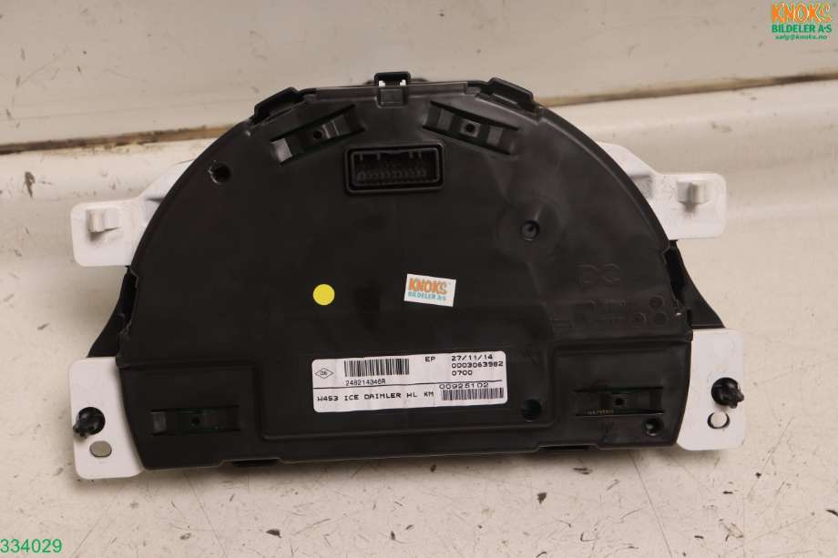 Instrumentpanel til Smart Fortwo 2015-->> (Type III) (C453) (C453) (SMART|A 453 900 36 04|)