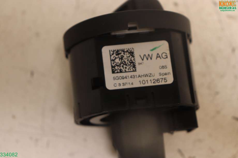 Bryter lys til VW Polo 2014-2017 (Type V, Fase 2)  (VOLKSWAGEN|5G0 941 431 AH|)