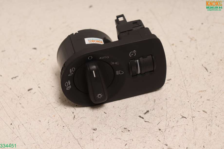Bryter lys til Audi Q3, 2011-2014 (Type I, Fase 1)  (AUDI|8X1 941 531 AH)