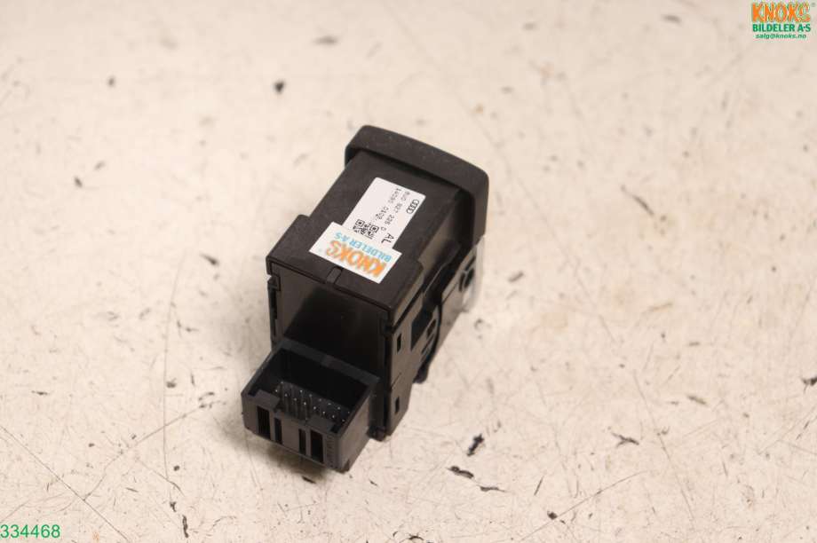 Bryter elektrisk håndbrekk/parkbrems til Audi Q3 2011-2014 (Type I, Fase 1) (AUDI|8U0 927 225 D|)
