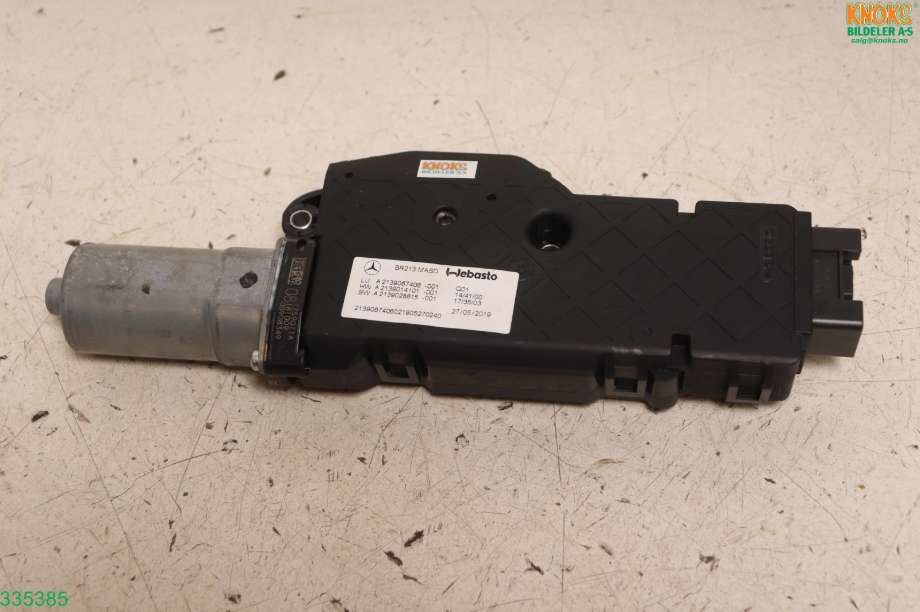 Takluke motor til Mercedes E-Klasse 2016-2023 (W213) (W213) (MERCEDES|A 213 906 74 06|)