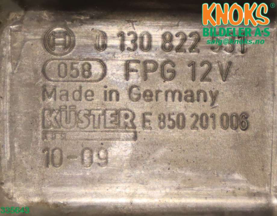 Ruteheis venstre til VW Passat 2005-2010 (B6) (B6) (1K0 959 701 AE|)