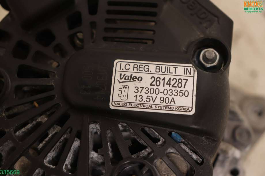 Dynamo til Hyundai i10 2014-2018 (Type II)  (HYUNDAI|37300 03350|)