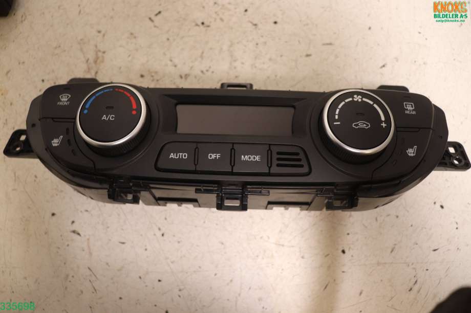 Varmeapparat betjening til Hyundai i10, 2014-2018 (Type II)  (HYUNDAI|97250B 96004XG)