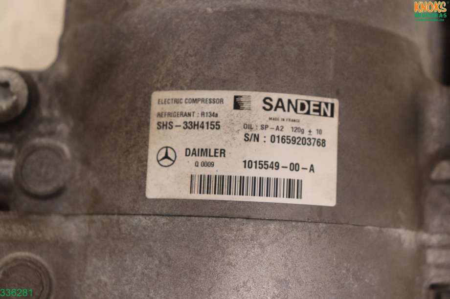 Aircondition kompressor til Mercedes B-Klasse 2011-2018 (W246) (W246) (MERCEDES|A 003 230 68 11|)
