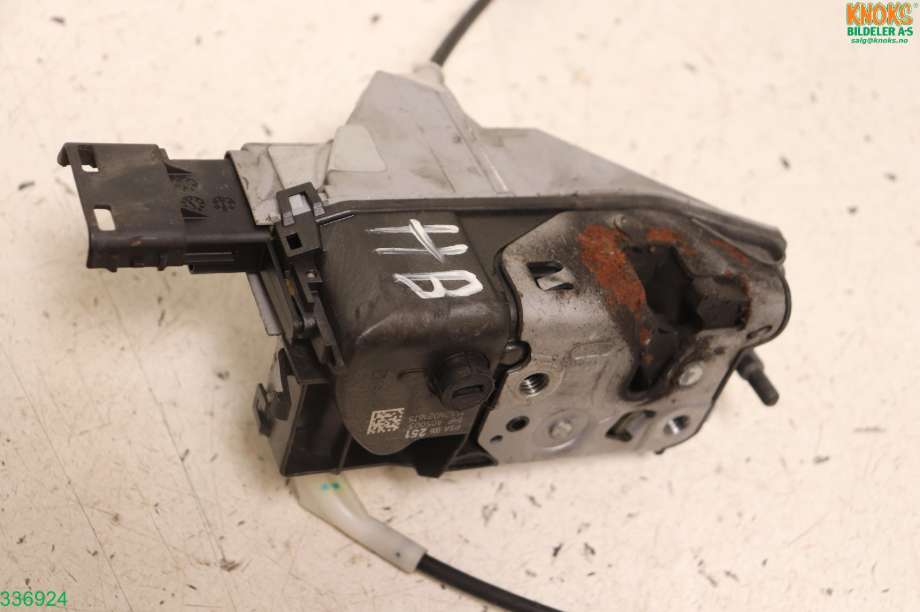 Låsekasse høyre bak til Citroën C3 2010-2016 (Type II) (CITROEN|98 006 251 80|)