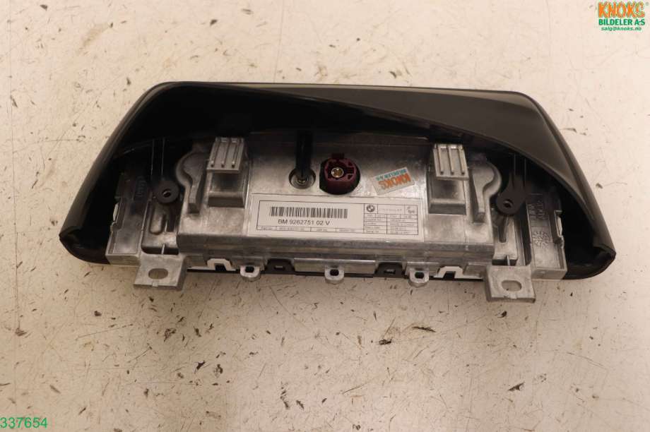 Multimedia display (MCU - Media Controller Unit) til BMW 1-Serie 2011-2015 (Fase 1) (F20/F21) (F20/F21) (BMW|65 50 9 270 391|)