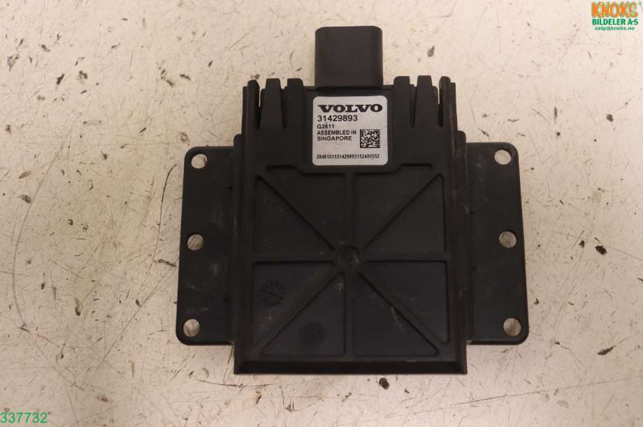 Sensor radar til Volvo V40, 2012-2019  (VOLVO|31387379)