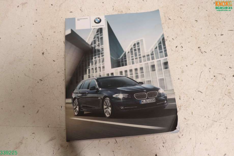 Instruksjonsbok til BMW 5-Serie, 2010-2017 (F10/F11) (F10/F11) (BMW|)