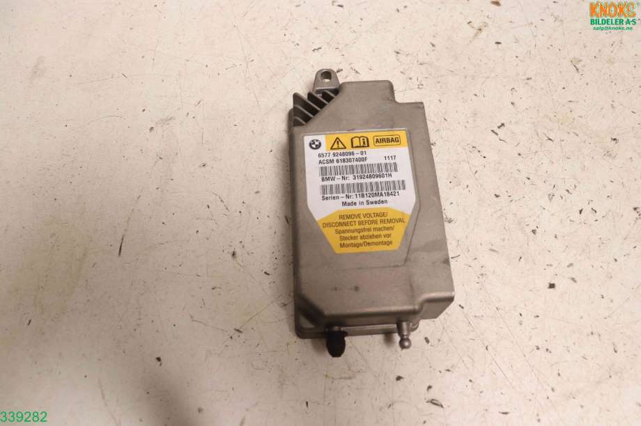 Airbag elektronikk til BMW 5-Serie, 2010-2017 (F10/F11) (F10/F11) (BMW|5577 924896 01)