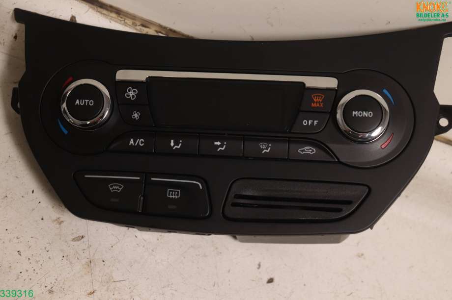 Varmeapparat betjening til Ford C-Max, 2010-2015 (Type II, Fase 1)  (FORD|1866943)