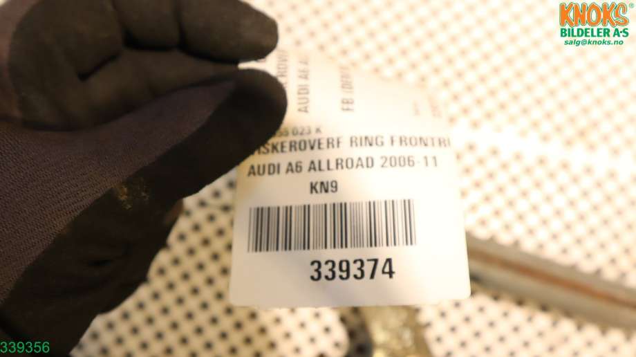 Ruteheis venstre til Audi A6, Allroad 2006-2008 (Type II, Fase 1) (C6) (C6) (4F0 959 801 D|)