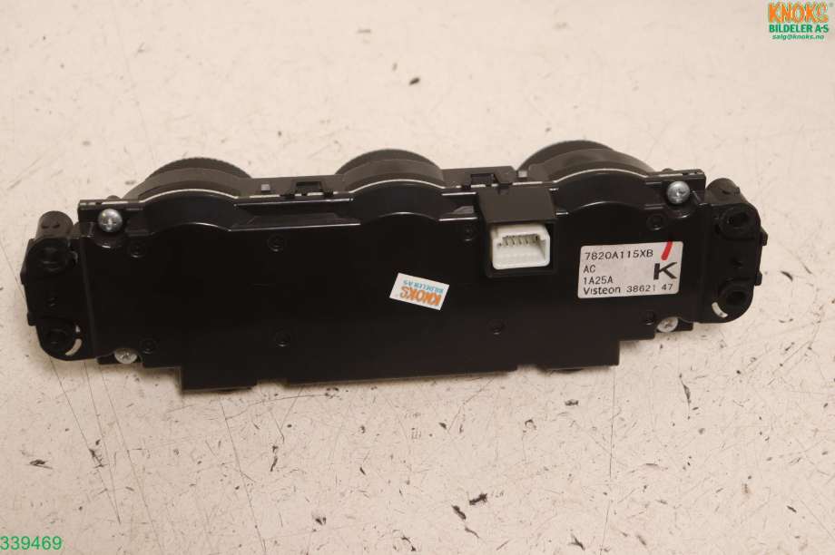 Varmeapparat betjening til Mitsubishi ASX 2010-2019 (MITSUBISHI|7820A115XB|)