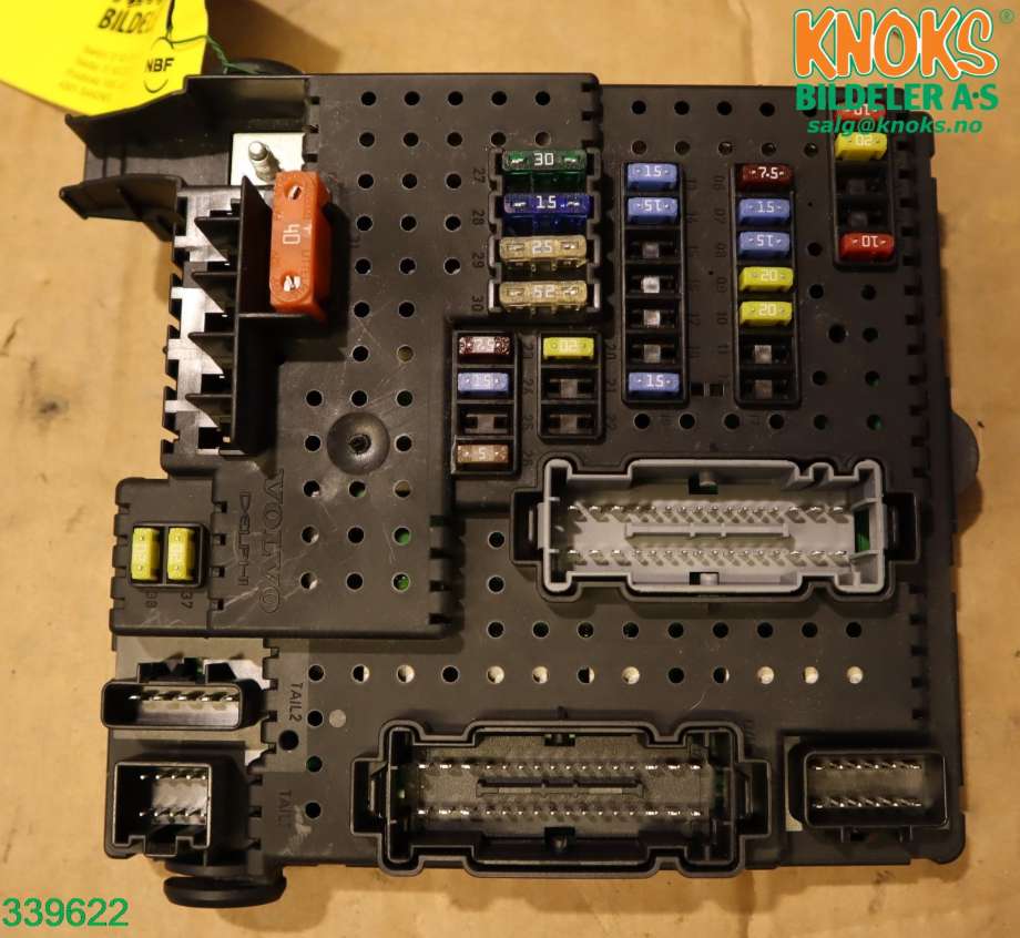 Sikringsboks til Volvo XC90 2002-2006 (Type I, Fase 1) (VOLVO|9438273|)