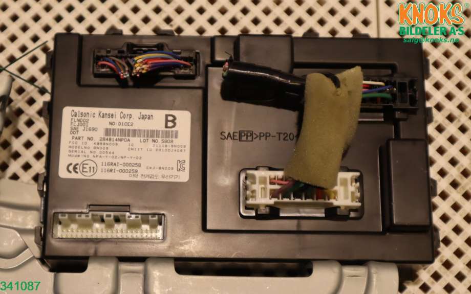 Styreenhet diverse til Nissan Leaf, 2011-2017 (Type I)  (NISSAN|284B1-4NP0A)