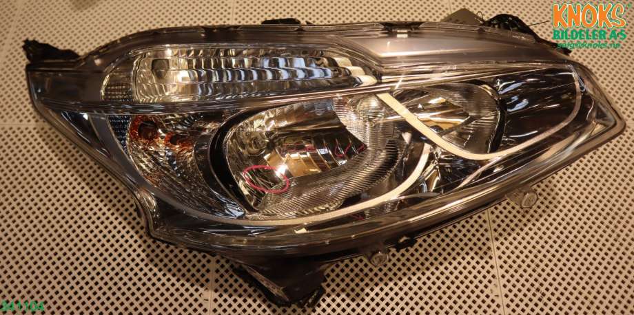 Frontlykt høyre halogen til Peugeot 208 2012-2019 (Type I) (98 022 212 80|)