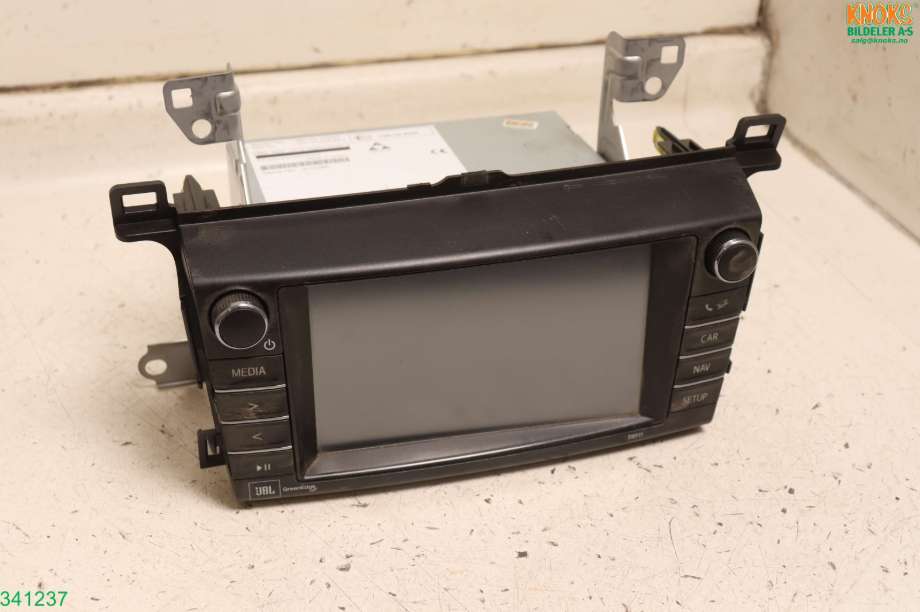 Bilstereo navigasjon til Toyota RAV4, 2016-2019 (Type IV, Fase 2)  (TOYOTA|8614042350)