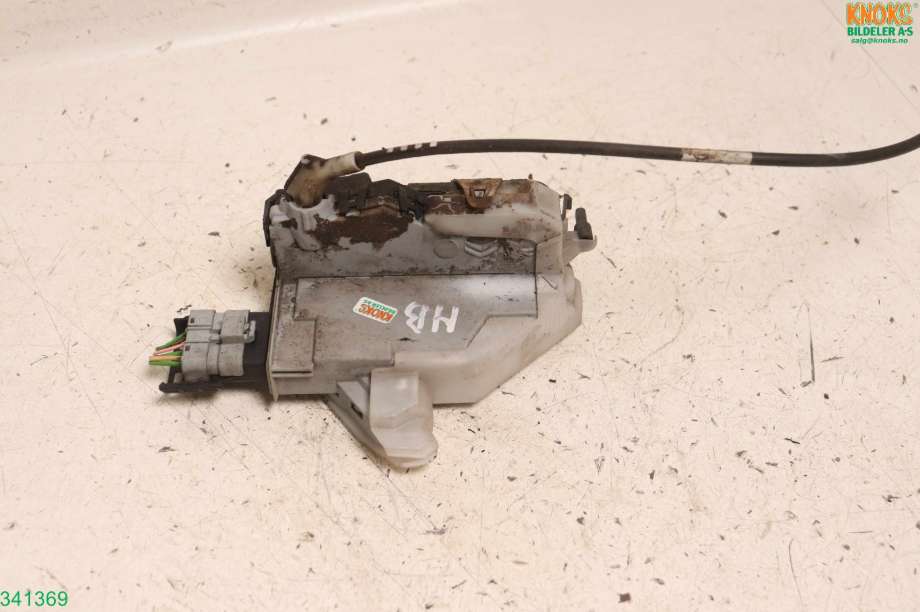 Låsekasse høyre til Peugeot 508 2011-2014 (Type I, Fase 1)  (PEUGEOT|98 192 633 80|)
