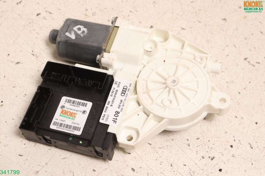 Ruteheis venstre til Audi A3 2009-2012 (Type II, Fase 2) (AUDI|8P4 959 801 F|)