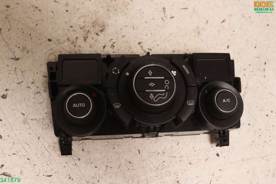 Varmeapparat betjening til Peugeot 308 2011-2013 (Type I, Fase 2) (PEUGEOT|6452 S2|)