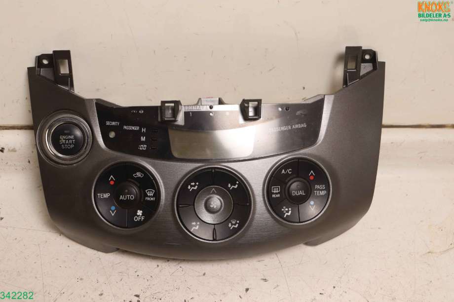 Varmeapparat betjening til Toyota RAV4, 2009-2013 (Type III, Fase 2)  (TOYOTA|5590042361B0)