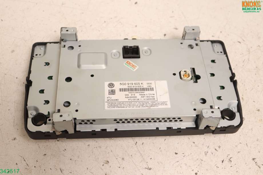Instrument kjørecomputer til VW e-Golf 2014-2017 (Fase 1) (VOLKSWAGEN|5G0 919 605 K|)