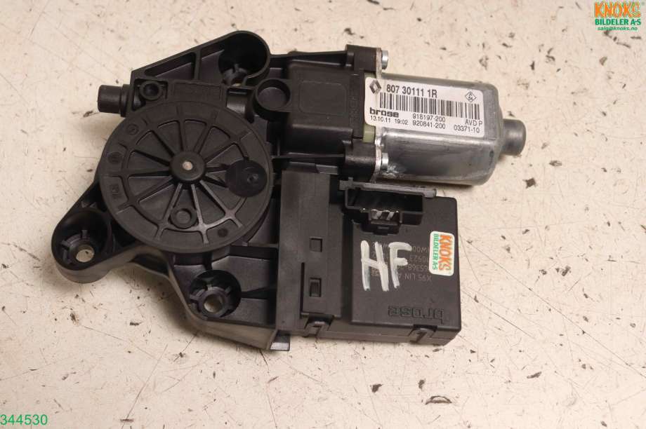 Ruteheis høyre til Renault Fluence Z.E, 2011-2014  (RENAULT|807301111R)