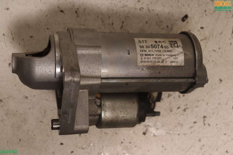 Starter til Peugeot 2008, 2013-2019 (Type I)  (PEUGEOT|98 305 074 80)