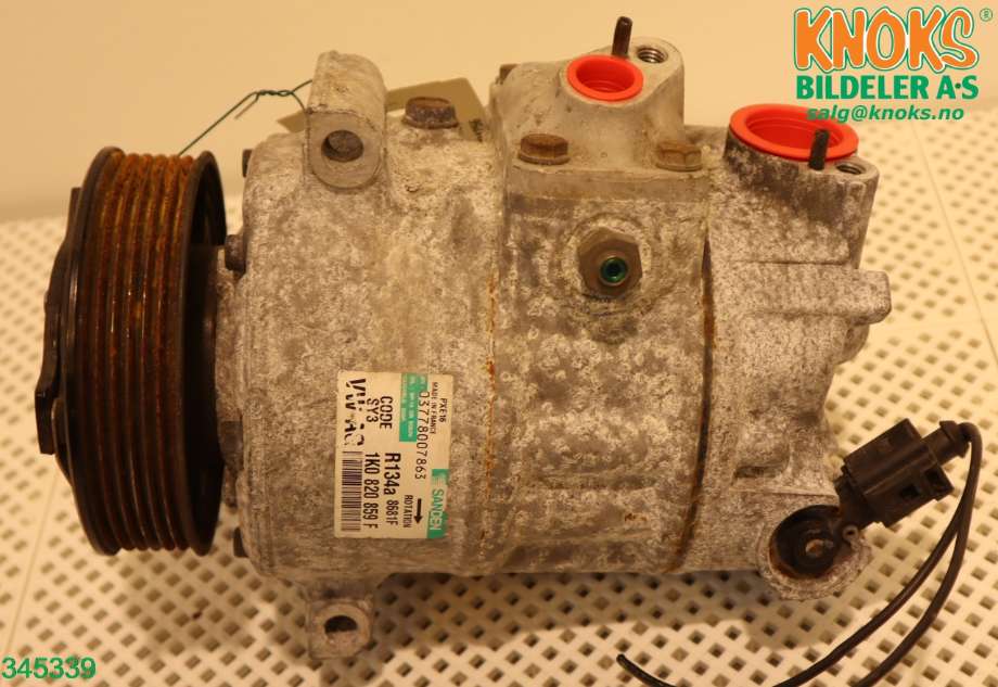 Diverse deler til VW Touran 2007-2010 (Type I, Fase 2)  (VOLKSWAGEN|1K0 820 808 FX|)