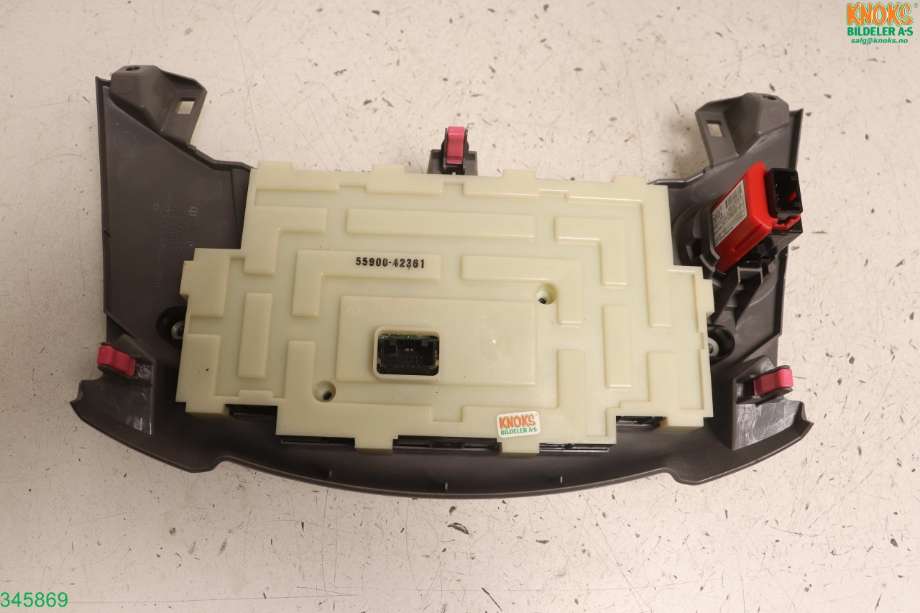 Varmeapparat betjening til Toyota RAV4 2009-2013 (Type III, Fase 2)  (TOYOTA|5590042361B0|)