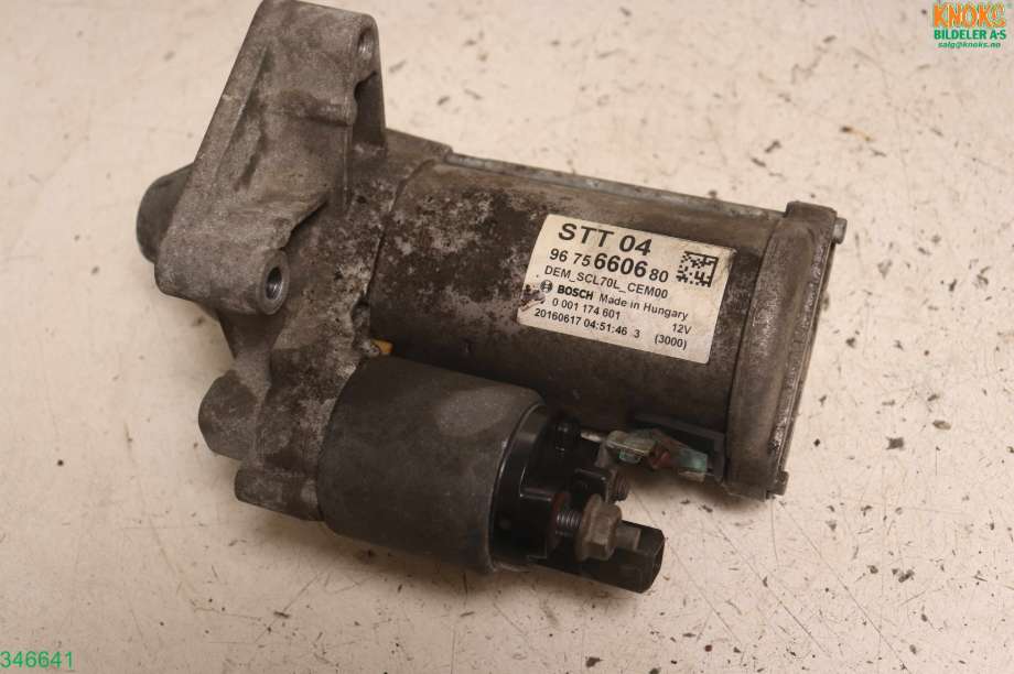 Starter diesel til Toyota Proace, 2016-->> (Type II)  (TOYOTA|)