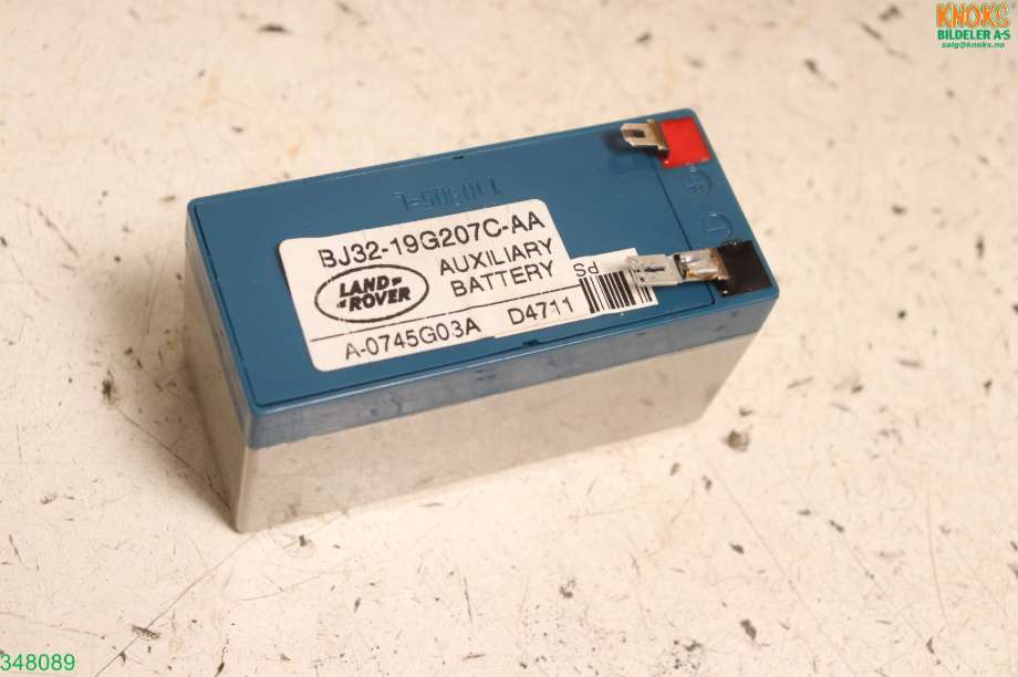 Batteri 12V til Land Rover Range Rover, Evoque 2011-2019 (Type I) (LAND-ROVER|LR024953|)