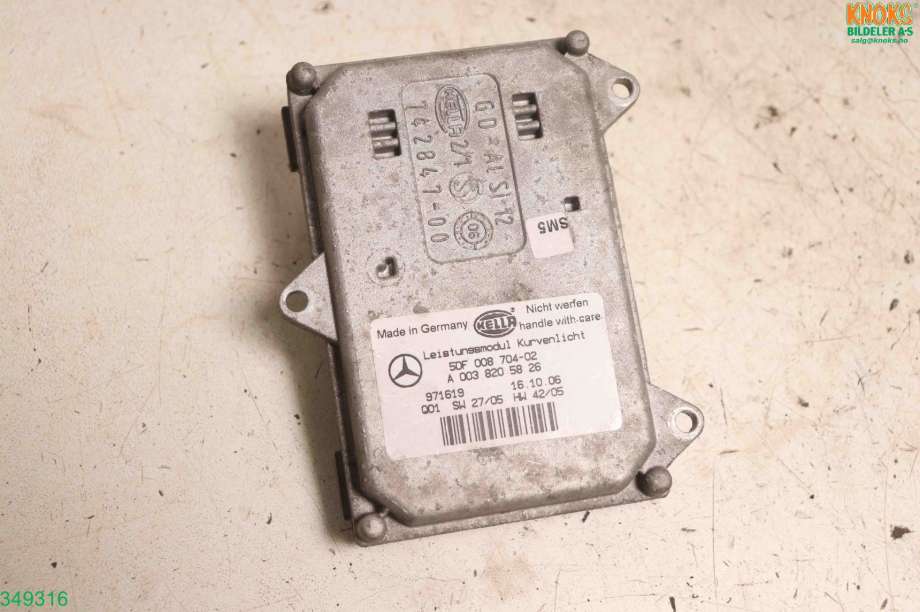Styreenhet xenon/ballast til Mercedes ML 2005-2011 (W164) (W164) (MERCEDES||5DF 008 704 02|A 003 820 58 26)