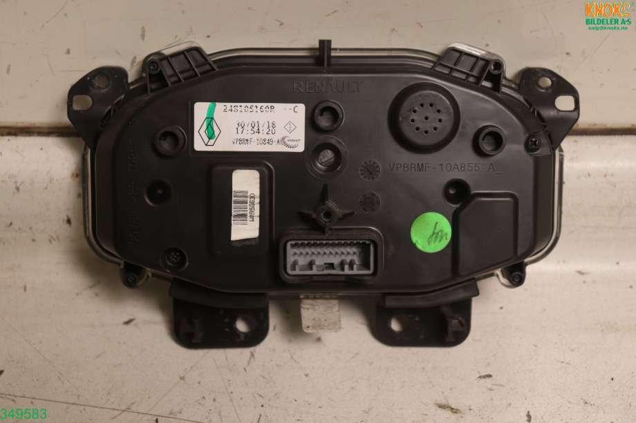 Instrumentpanel til Mopedbil Renault Twizy 0-->>  (Renault|248105160R|)