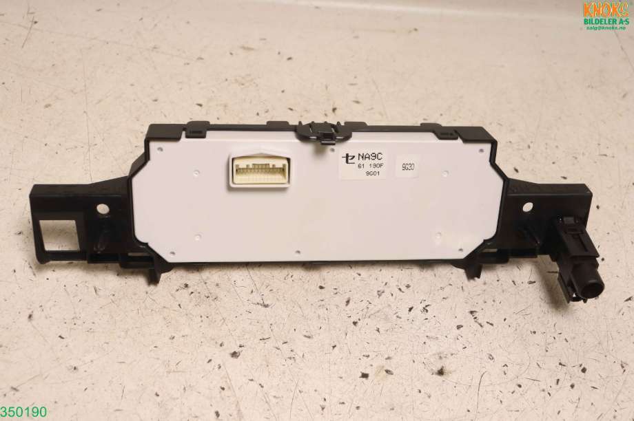 Varmeapparat betjening til Mazda MX-5 2015-->> (Type IV) (MAZDA||NA9C 61190F)