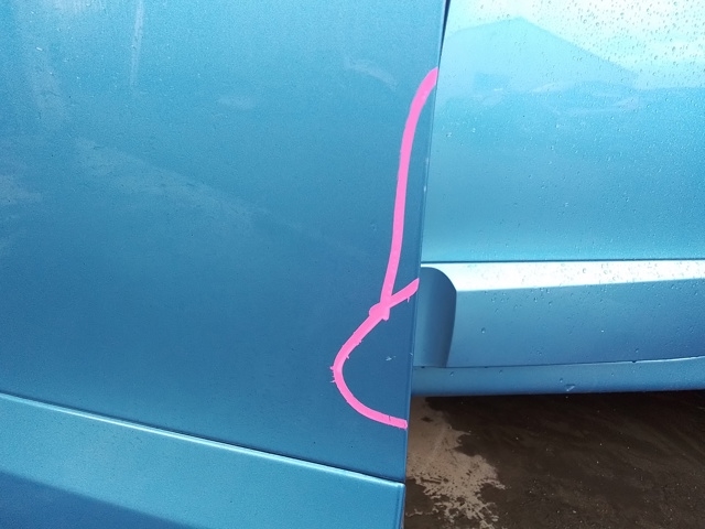 Dør venstre foran til Renault Scenic 2009-2016 (Type III)  (RENAULT|801014845R|)