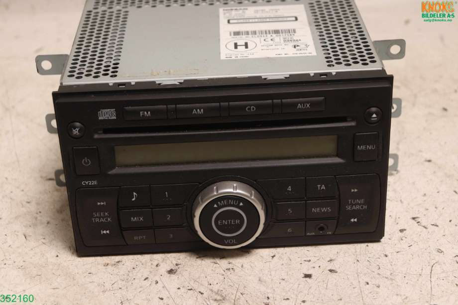 Bilstereo til Nissan NV200 2010-2019 (NISSAN|28185JX50A|)