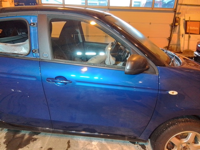 Dør høyre foran til Smart Forfour, 2015-->> (Type II) (W453) (W453) (SMART|A 453 720 16 01)