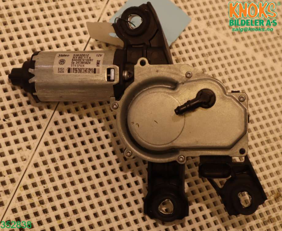 Viskermotor bakrute til VW Passat 2011-2015 (B7) (B7) (VOLKSWAGEN|3C9 955 711 B|)
