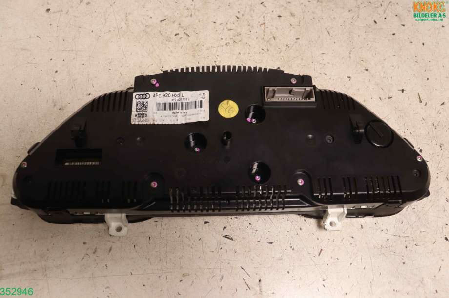 Instrumentpanel til Audi A6 2008-2011 (Type III, Fase 2) (C6) (C6) (AUDI|4F0 920 933 A|)