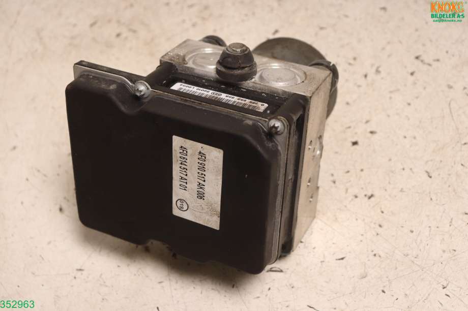 ABS sentral til Audi A6 2008-2011 (Type III, Fase 2) (C6) (C6) (AUDI|4F0 614 517 BH|)