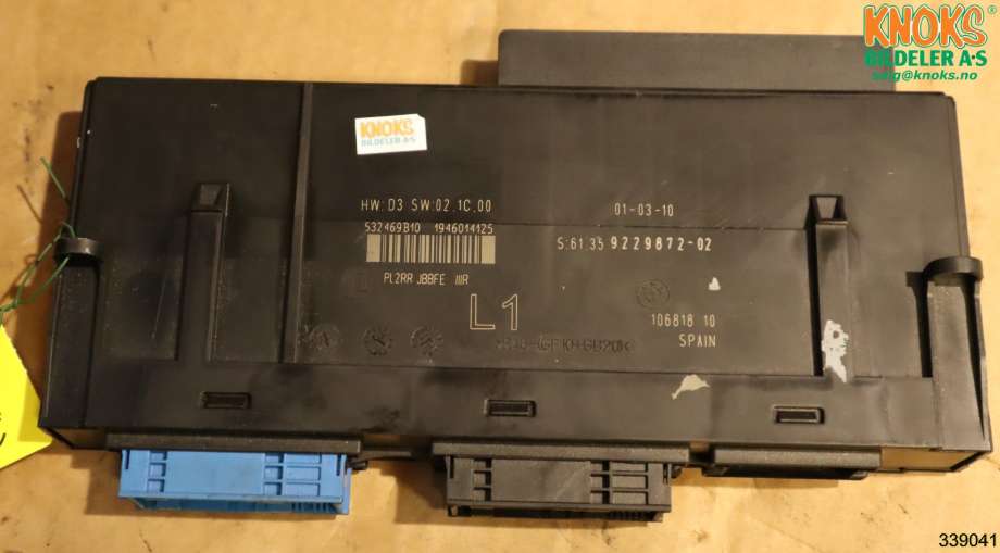 Styreenhet diverse til BMW 3-Serie 2005-2011 (E90/E91/E92/E93) (E90/E91/E92/E93) (61 35 9 364 819|)