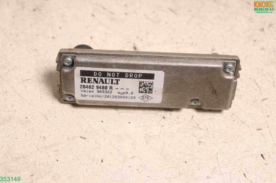 Sensor radar til Renault Scenic 2009-2016 (Type III) (RENAULT|284624816R|)