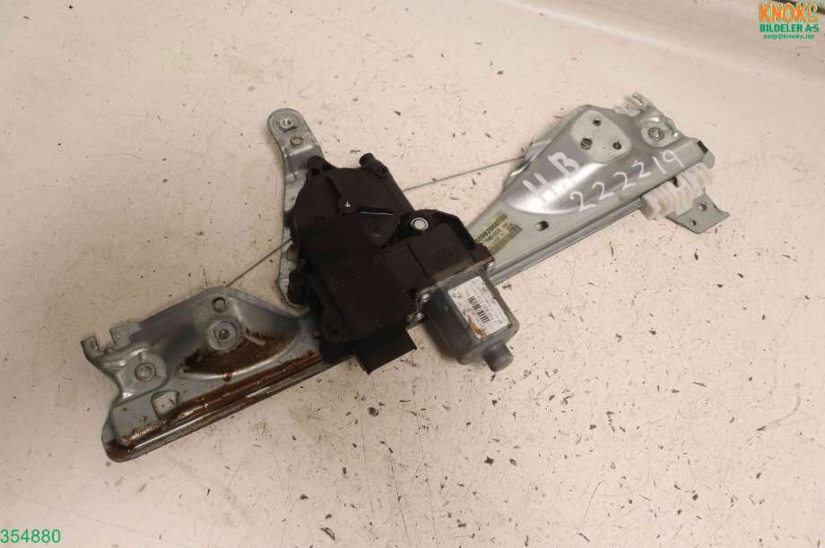 Ruteheis høyre til Peugeot 308 2011-2013 (Type I, Fase 2)  (PEUGEOT|96 754 663 80|9224 E2|)